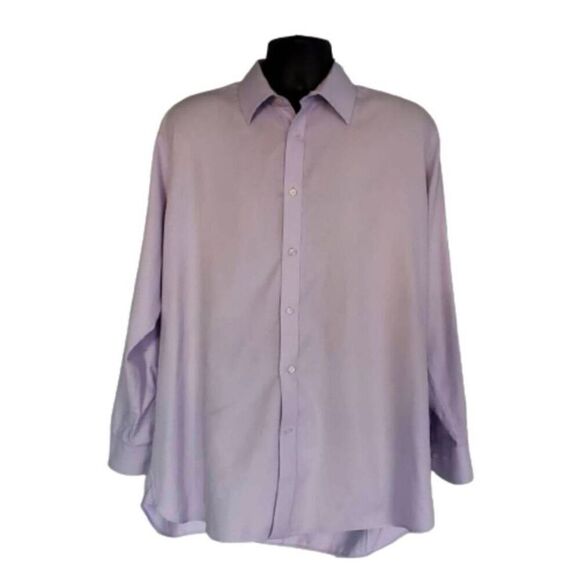 TED BAKER Endurance Long Sleeve Button Down Shirt Size 17.5 32/33 - Picture 2 of 5